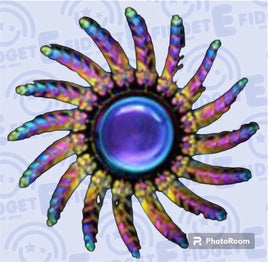 Rainbow Metal Fidget Spinner
