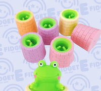 Button Hole Frog Cup Squeeze